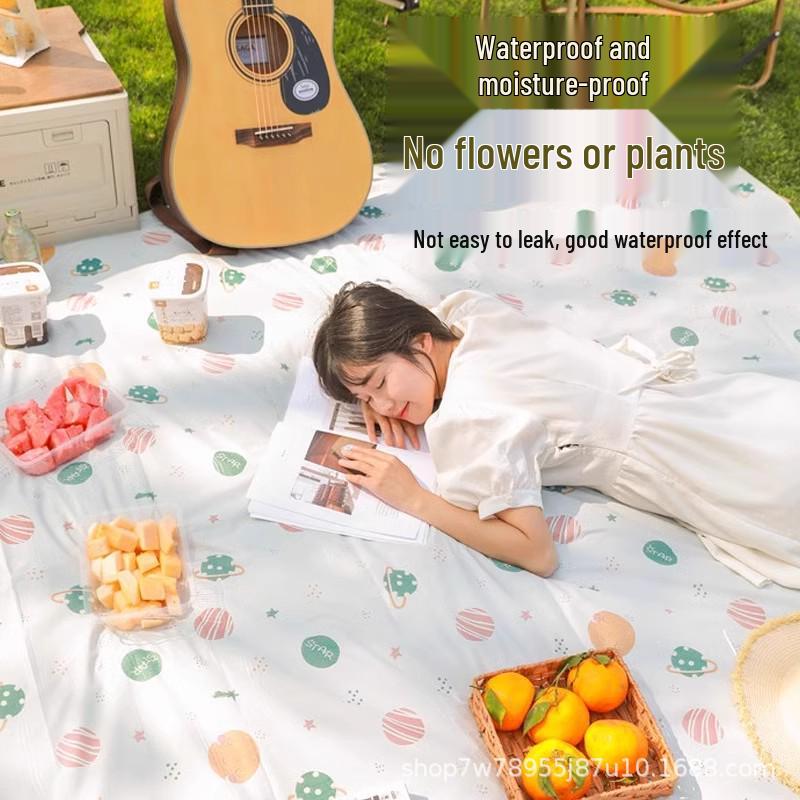 Outdoor Disposable Picnic Mat, Moisture-Proof Portable Camping and Beach Ground Mat for Spring and Autumn 1.6x220cm / Seats 4-6 / Sleeps 3 Comfortably
Outdoor Disposable Picnic Mat, Moisture-Proof Portable Camping and Beach Ground Mat for Spring and Autumn 1.6x220cm / Seats 4-6 / Sleeps 3 Comfortably