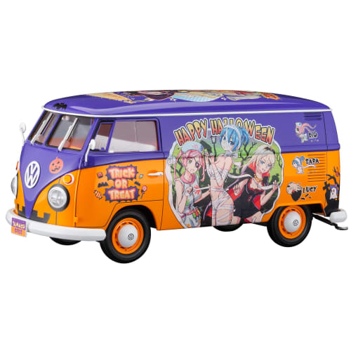 Hasegawa 1/24 Volkswagen Type 2 Delivery Van Tamago Girls Happy Halloween Plastic Model Kit SP573
Hasegawa 1/24 Volkswagen Type 2 Delivery Van Tamago Girls Happy Halloween Plastic Model Kit SP573