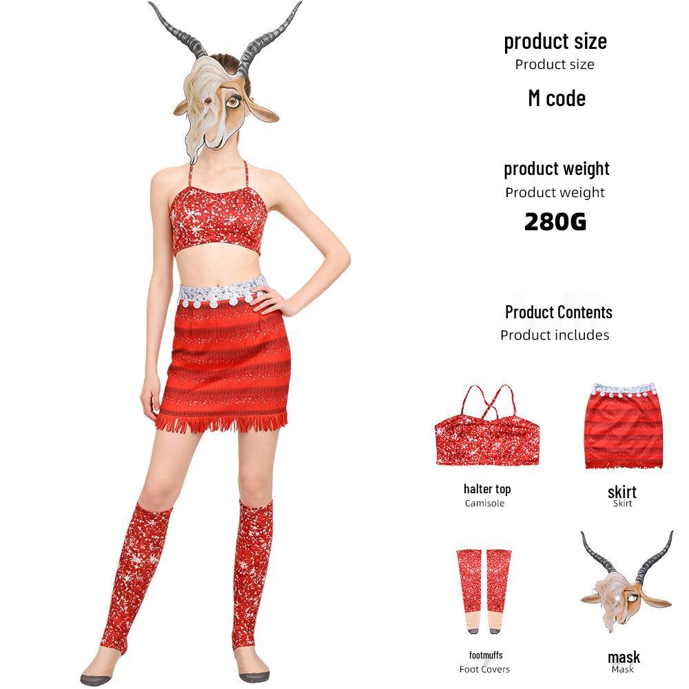Zootopia Qi Yang Girls Red Cosplay Costume for Film & TV Halloween Stage Performance Child 130
Zootopia Qi Yang Girls Red Cosplay Costume for Film & TV Halloween Stage Performance Child 130