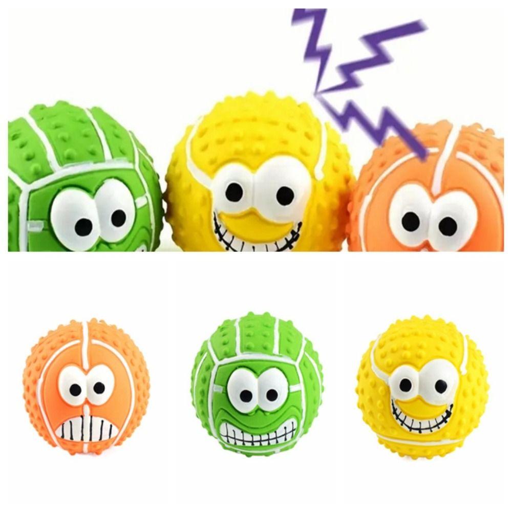 Funny Pet Grinding Teeth Sound Toy Silicone Pet Dog Ball Trick Toy Rolling Phonate Ball Home жовтий
Funny Pet Grinding Teeth Sound Toy Silicone Pet Dog Ball Trick Toy Rolling Phonate Ball Home жовтий