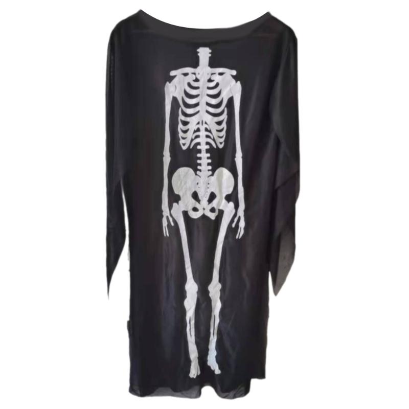 Halloween Skeleton Bone Costume Long Sleeve Children Death Costume Kids Death Dress up Outfit for Kids Boy Girl Cosplay 90CM
Halloween Skeleton Bone Costume Long Sleeve Children Death Costume Kids Death Dress up Outfit for Kids Boy Girl Cosplay 90CM