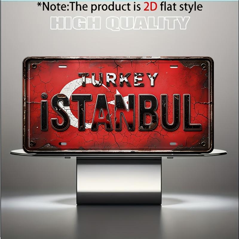 Металлическая настенная табличка D Flat Vintage Turkish Istanbul Турецкая Тематическая Подходит для Мужской Пещеры Декор Сельский Стамбульский Знак для Автомобиля 15x30cm(5.9x7.8inch)
Металлическая настенная табличка D Flat Vintage Turkish Istanbul Турецкая Тематическая Подходит для Мужской Пещеры Декор Сельский Стамбульский Знак для Автомобиля 15x30cm(5.9x7.8inch)