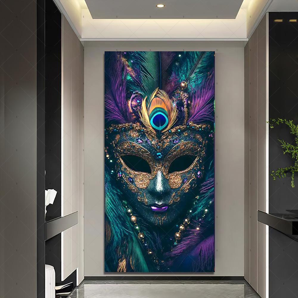 Venice Carnival Mask Door Cover Backdrop Mardi Gras Masquerade Party Decorations Colourful Feather Background Photo Shoot Prop 120X60CM
Venice Carnival Mask Door Cover Backdrop Mardi Gras Masquerade Party Decorations Colourful Feather Background Photo Shoot Prop 120X60CM