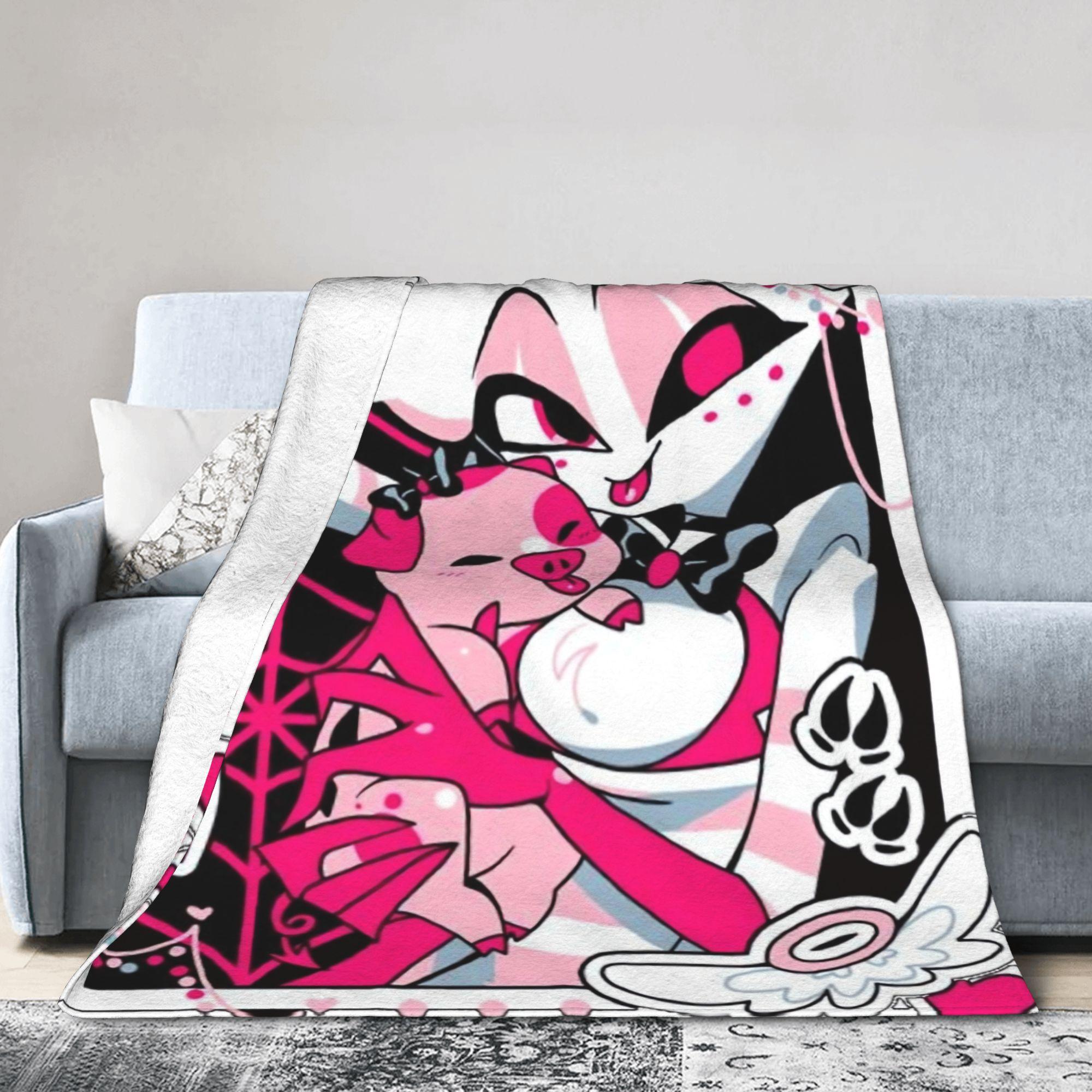 H-Hazbin Hotels Blanket Quality Soft Bedding Throws Winter Girls Boys Couch Chair Novelty Bedspread 130x150cm
H-Hazbin Hotels Blanket Quality Soft Bedding Throws Winter Girls Boys Couch Chair Novelty Bedspread 130x150cm