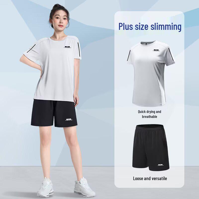 2025 Men s Ice Silk Quick-Dry Summer Sports Suit: Short-Sleeve T-Shirt for Running, Fitness, and Badminton M белый
2025 Men s Ice Silk Quick-Dry Summer Sports Suit: Short-Sleeve T-Shirt for Running, Fitness, and Badminton M белый