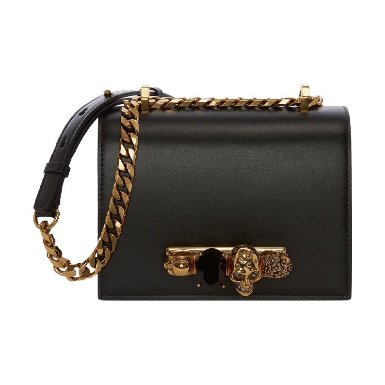 Alexander McQueen Jewelled Satchel Calfskin Shoulder Bag Small Women bags Black 558541-CMO0T-1000 Basic Set (Bag+Dust Bag)
Alexander McQueen Jewelled Satchel Calfskin Shoulder Bag Small Women bags Black 558541-CMO0T-1000 Basic Set (Bag+Dust Bag)