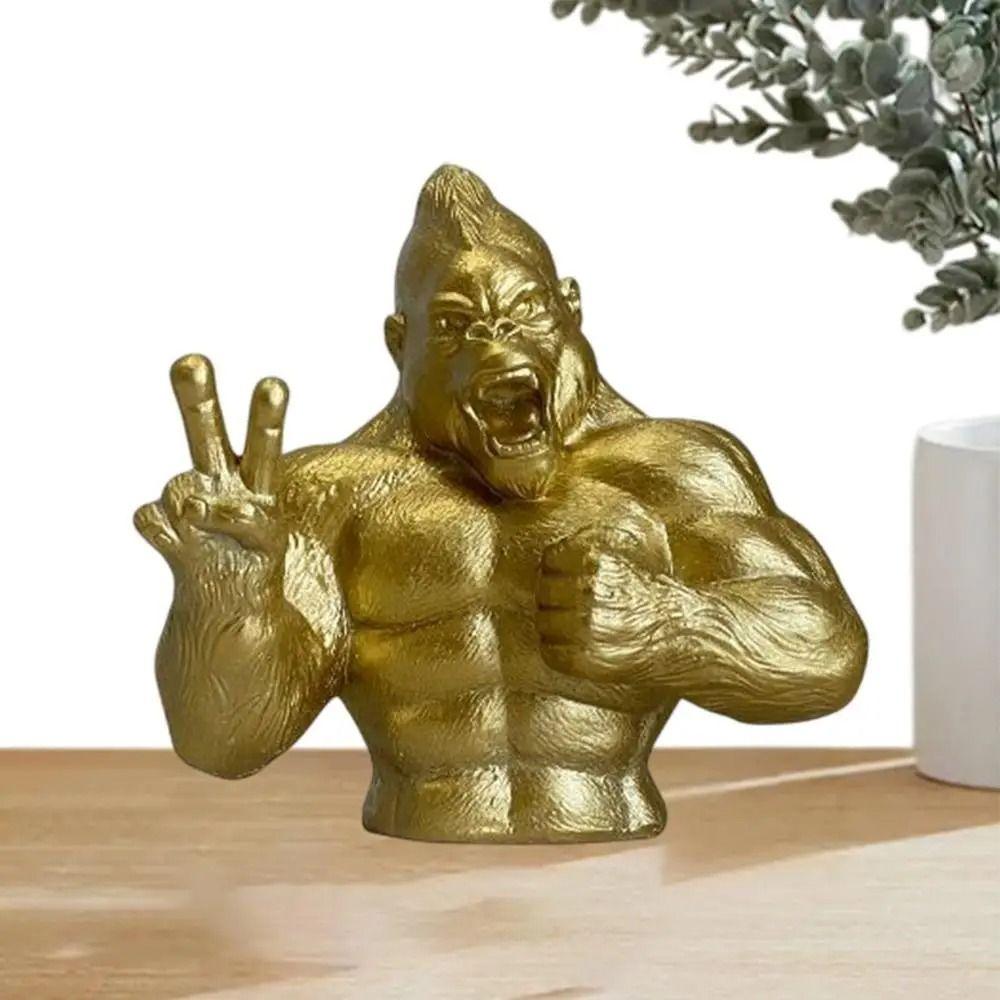 Modern Simulation Orangutan Statue Handicraft Miniatures Figurine Monkey Toy Sculpture Tea Table білий
Modern Simulation Orangutan Statue Handicraft Miniatures Figurine Monkey Toy Sculpture Tea Table білий