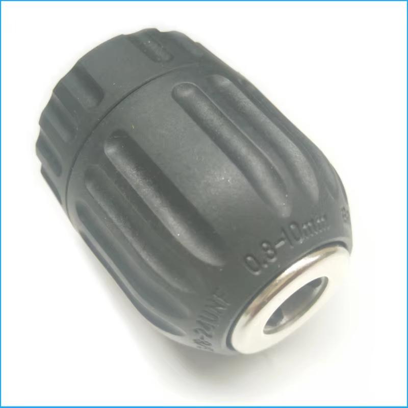 1pc Keyless Drill Chuck Quick Change Hand Drill Chuck Only0.8mm-10mm, Locking Function чорний
1pc Keyless Drill Chuck Quick Change Hand Drill Chuck Only0.8mm-10mm, Locking Function чорний