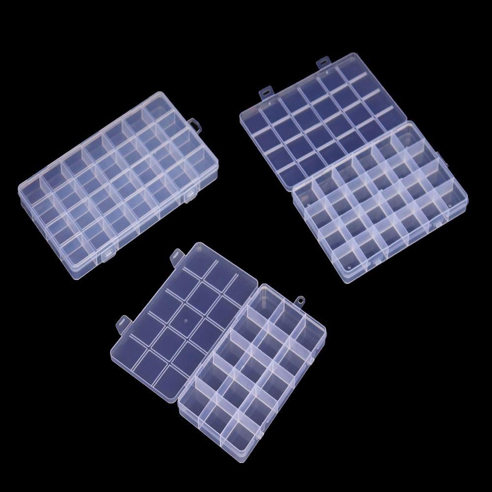 Multiple Grid Boxes Square Transparent Plastic Storage Box Container Case Table Organizer 12.8*6.6*2.2cm-10 grids
Multiple Grid Boxes Square Transparent Plastic Storage Box Container Case Table Organizer 12.8*6.6*2.2cm-10 grids