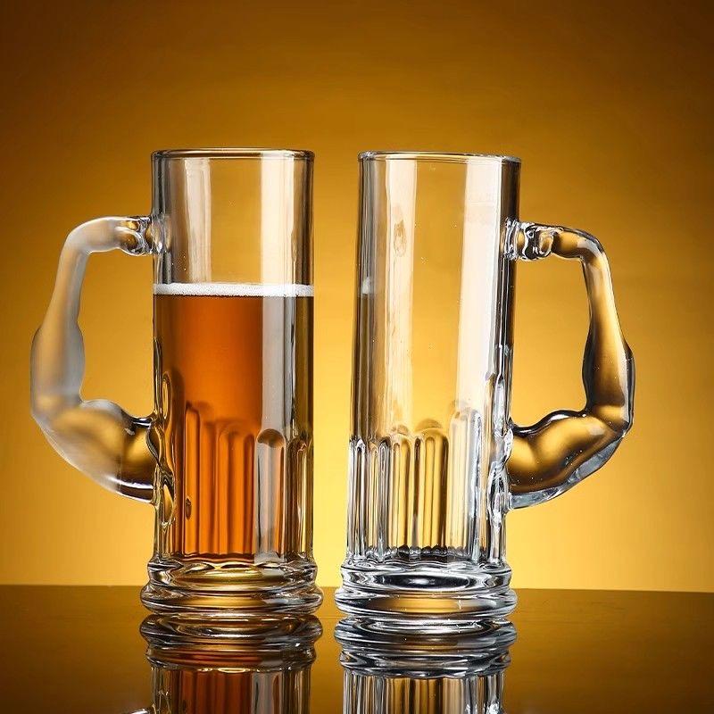 Hercules Muscle Beer Mug – Large Capacity Glass with Handle for Beer, Water, or Wine A
Hercules Muscle Beer Mug – Large Capacity Glass with Handle for Beer, Water, or Wine A