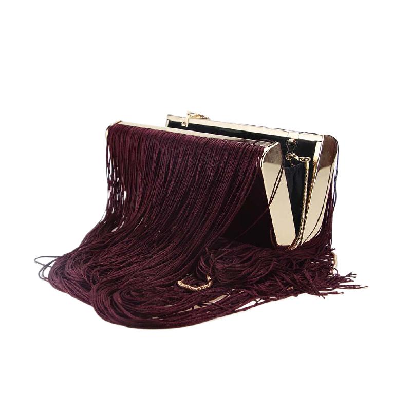 Tassel High-end Crossbody Bags Fashion Leather Vintage Woven Large Capacity Shoulder Tote New Casual Bag Luxury Brand Wallet 20.5x9.5x4.5cm малиновий
Tassel High-end Crossbody Bags Fashion Leather Vintage Woven Large Capacity Shoulder Tote New Casual Bag Luxury Brand Wallet 20.5x9.5x4.5cm малиновий