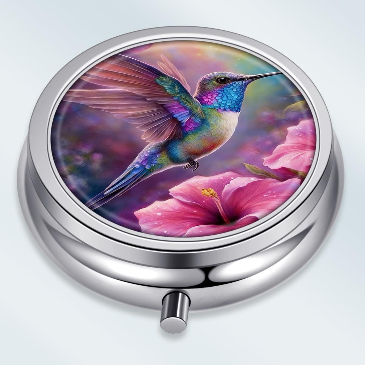 Portable Pill Box with 3 Compartments, Mini Metal Medicine Organizer Case, Cute Printed Pill Container for Vitamins, Pills, Jewelry, Travel, Daily Use разноцветный
Portable Pill Box with 3 Compartments, Mini Metal Medicine Organizer Case, Cute Printed Pill Container for Vitamins, Pills, Jewelry, Travel, Daily Use разноцветный