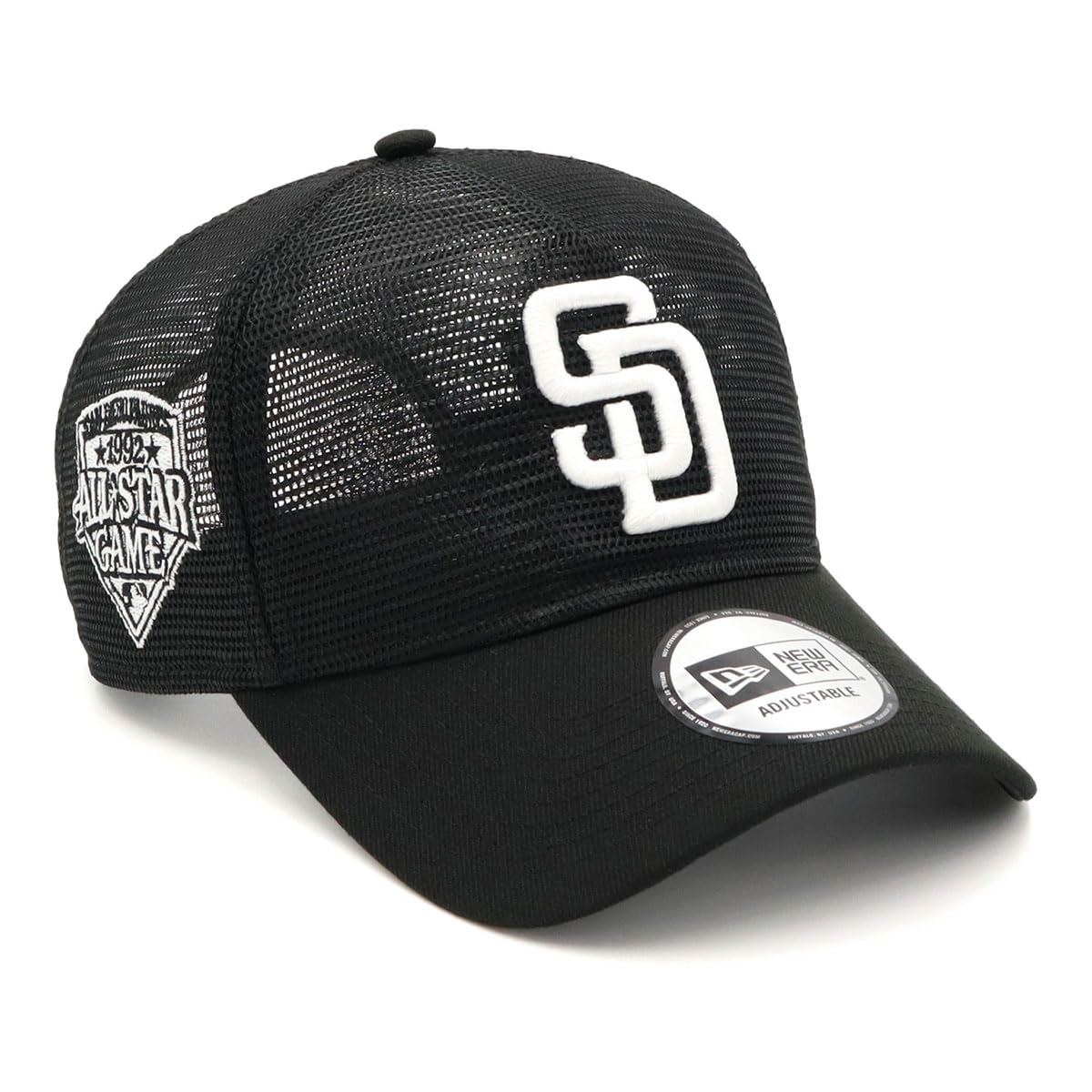 New Era New Era Mesh Cap MLB ONSPOTZ Special Order SD FREE 940AFTR OS SADPAD MESHED BLK 9FORTYA-FRAME Black/White
New Era New Era Mesh Cap MLB ONSPOTZ Special Order SD FREE 940AFTR OS SADPAD MESHED BLK 9FORTYA-FRAME Black/White