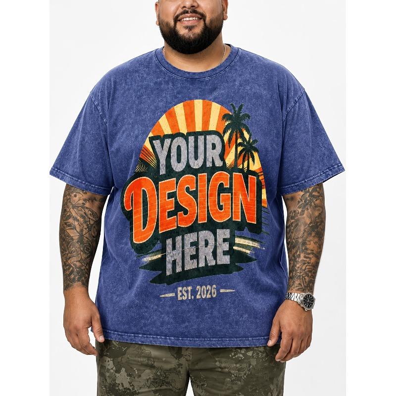European sizes Men S Washed T-Shirt - Soft Crew Neck, Retro Distressed Tee for Streetwear & Daily Casual Wear, Durable & Breathable Summer Top 5XL
European sizes Men S Washed T-Shirt - Soft Crew Neck, Retro Distressed Tee for Streetwear & Daily Casual Wear, Durable & Breathable Summer Top 5XL