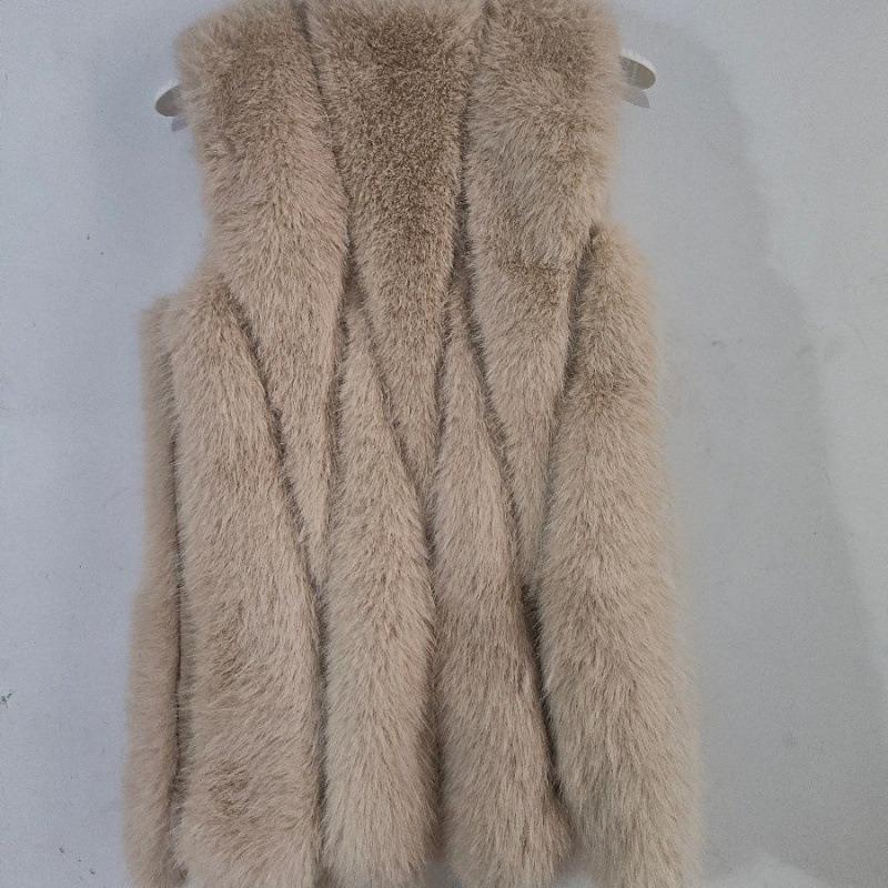 Autumn and winter new imitation fox fur vest women s medium and long vest vest vest slim water drop splicing jacket vest XL
Autumn and winter new imitation fox fur vest women s medium and long vest vest vest slim water drop splicing jacket vest XL