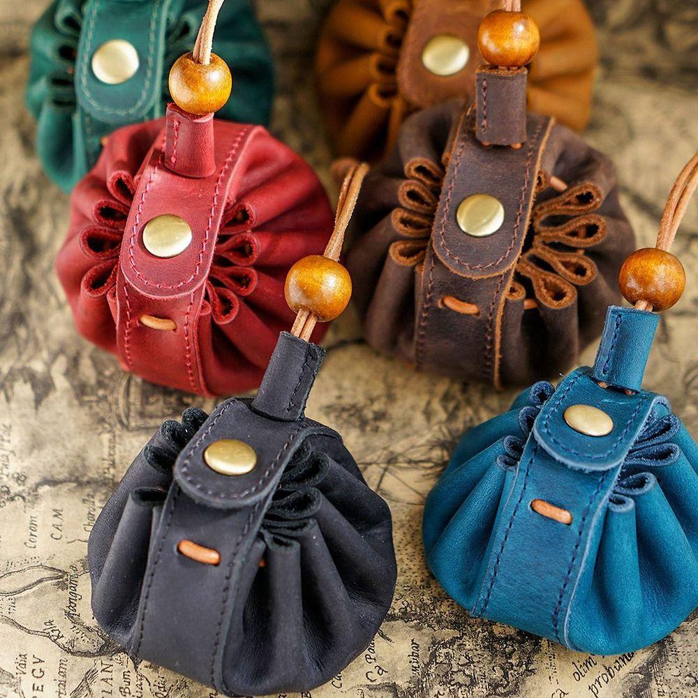 Креативный кошелек для монет на шнурке в стиле ретро Crazy Horse Key Bag из натуральной кожи, кошелек для монет унисекс чёрный
Креативный кошелек для монет на шнурке в стиле ретро Crazy Horse Key Bag из натуральной кожи, кошелек для монет унисекс чёрный