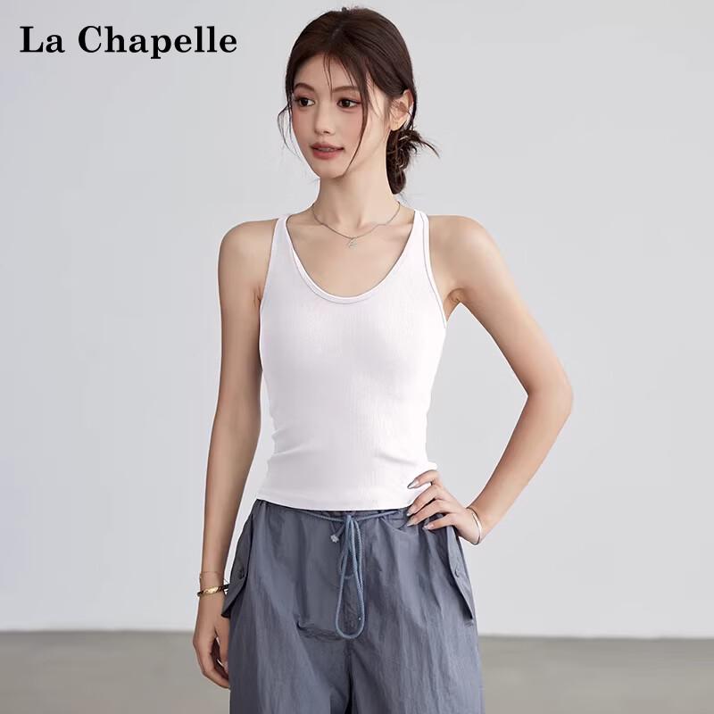 La Chapelle Women s Padded Ribbed Racerback Sports Vest XL
La Chapelle Women s Padded Ribbed Racerback Sports Vest XL