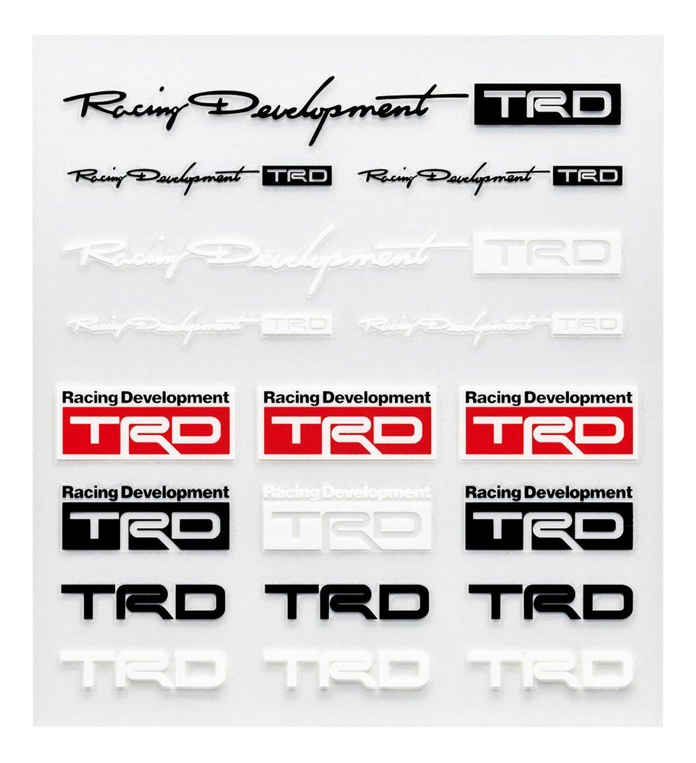 TRD/TOYOTA TRD Mini Sticker Set Model Number: 08231-SP182 белый
TRD/TOYOTA TRD Mini Sticker Set Model Number: 08231-SP182 белый