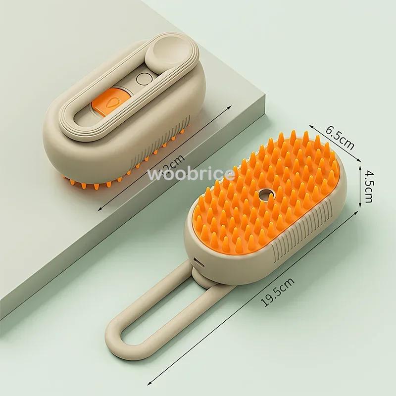 3-in-1 Electric Steam Pet Brush for Cats & Dogs, Multifunctional Spray Massage Comb for Hair Removal & Grooming коричневый
3-in-1 Electric Steam Pet Brush for Cats & Dogs, Multifunctional Spray Massage Comb for Hair Removal & Grooming коричневый