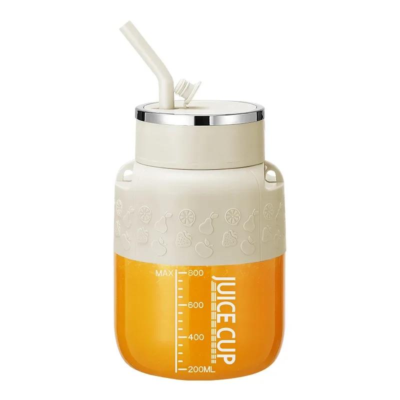 Портативный блендер-соковыжималка, портативный стакан для сока, небольшой дорожный блендер для коктейлей и смузи
Портативный блендер-соковыжималка, портативный стакан для сока, небольшой дорожный блендер для коктейлей и смузи