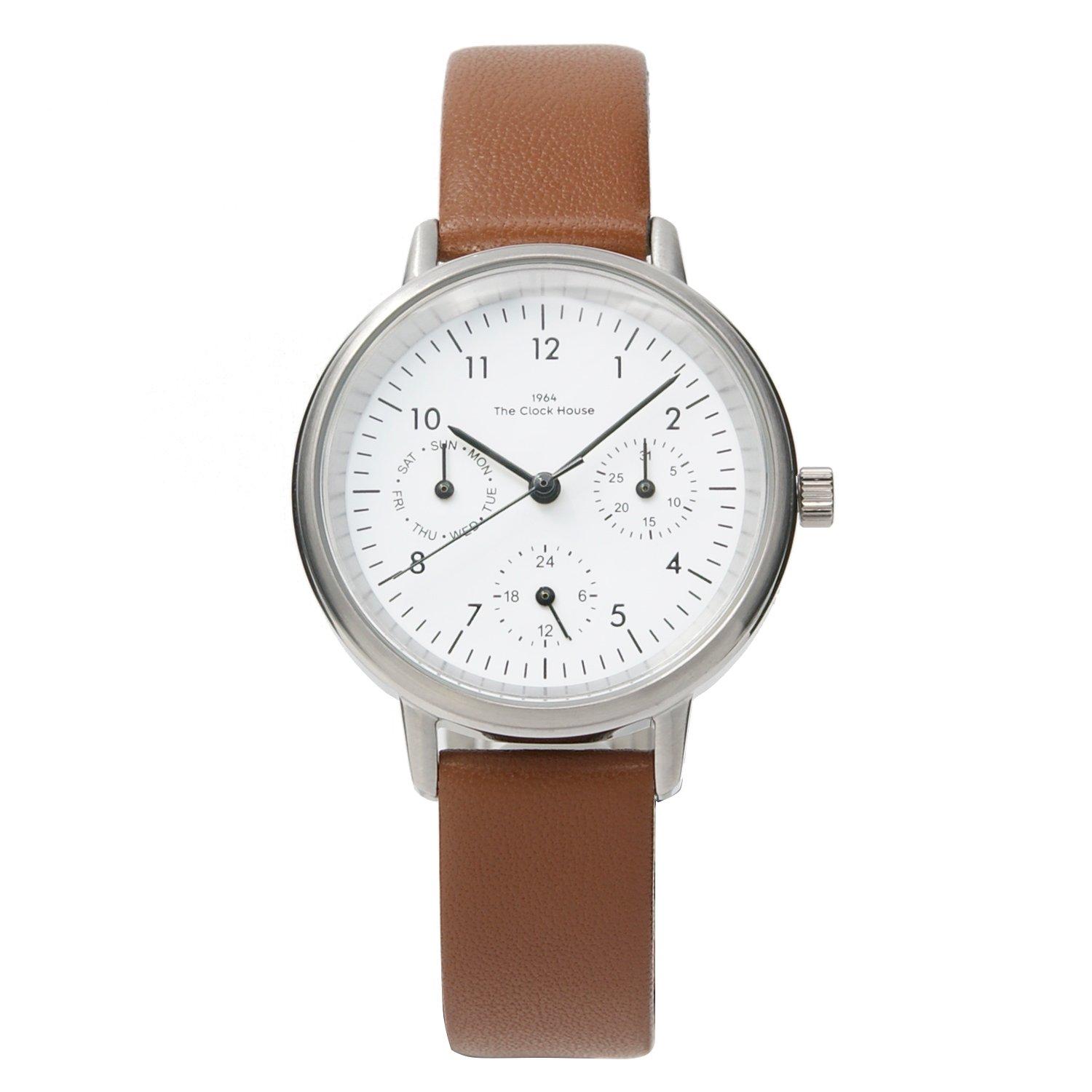 Часы Clock House Natural Casual Solar с кожаным ремешком и коричнево-белым циферблатом LNC1002-WH2B Женские многофункциональные белый
Часы Clock House Natural Casual Solar с кожаным ремешком и коричнево-белым циферблатом LNC1002-WH2B Женские многофункциональные белый