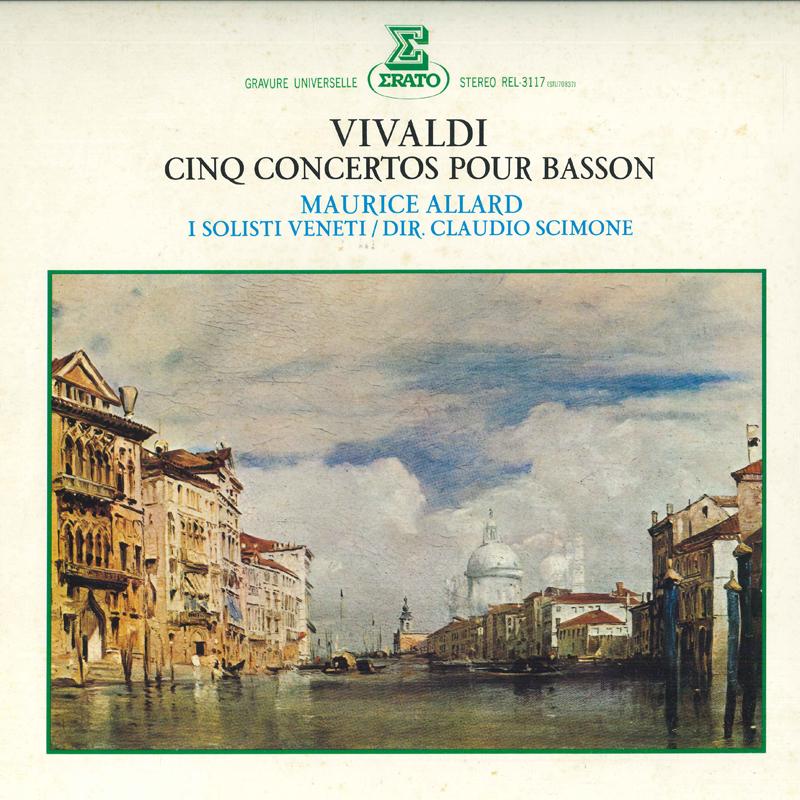 LP Record CLAUDIO SIMONE, I SOLISTI VENETI - Vivaldi: Bassoon Concertos REL3117 ERATO Japan Classical Used
LP Record CLAUDIO SIMONE, I SOLISTI VENETI - Vivaldi: Bassoon Concertos REL3117 ERATO Japan Classical Used