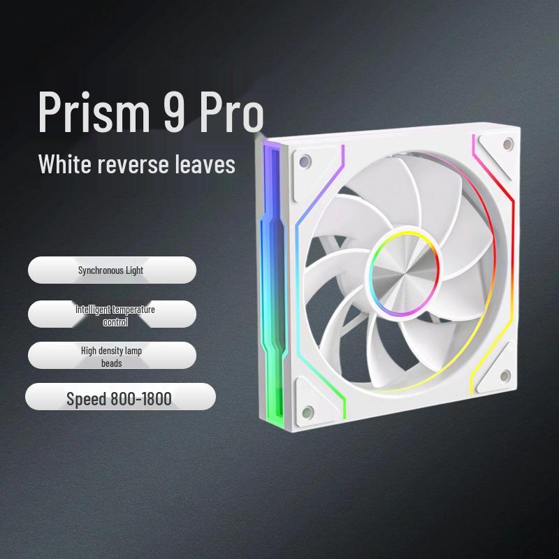 Prism 9pro ARGB Silent Cooling Fan 12cm, 5V, 3-pin
Prism 9pro ARGB Silent Cooling Fan 12cm, 5V, 3-pin