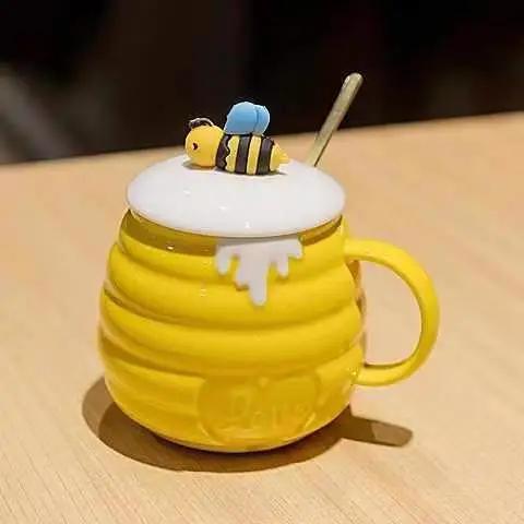 Creative Bee Milk Mug Cup for Coffee Cups Free Shipping Cute Mugs Original Breakfast Cups Ceramics & Pottery Christmas Gift Tea 301-400ml
Creative Bee Milk Mug Cup for Coffee Cups Free Shipping Cute Mugs Original Breakfast Cups Ceramics & Pottery Christmas Gift Tea 301-400ml