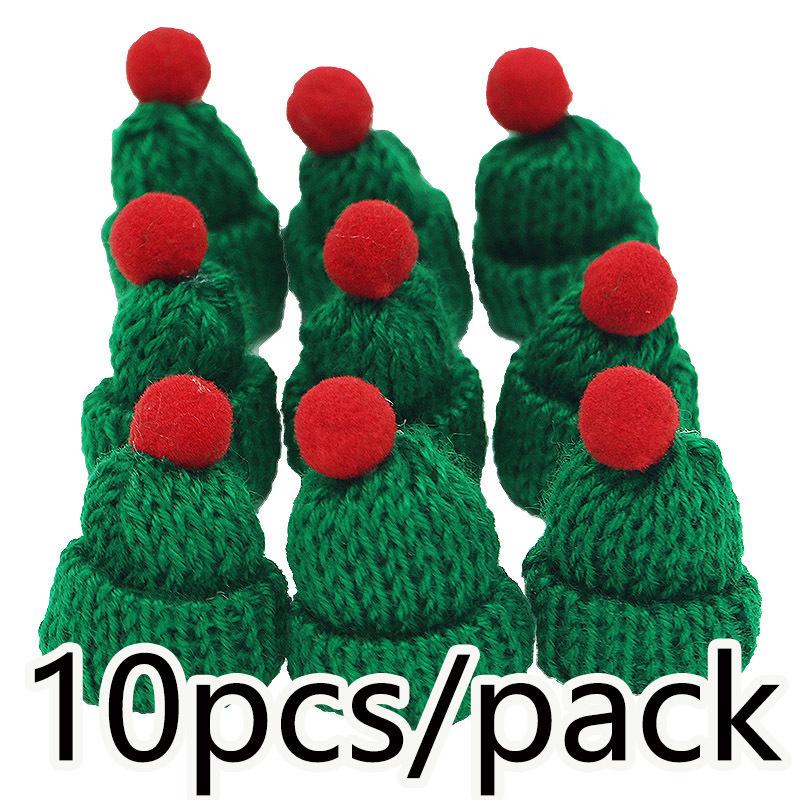 (10 Pcs/pack) 6x4cm Christmas Mini Knitted Hat Decoration Pendant New Year DIY Gift Holiday Party Supplies Yarn Finger Hat 4x6cm зелёный
(10 Pcs/pack) 6x4cm Christmas Mini Knitted Hat Decoration Pendant New Year DIY Gift Holiday Party Supplies Yarn Finger Hat 4x6cm зелёный