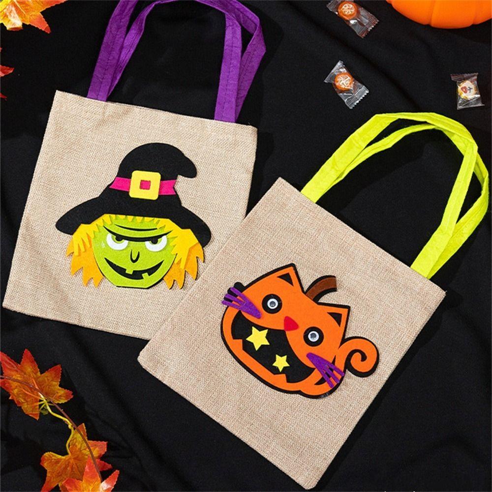 Shining Halloween Linen Candy Bag with Sequins Handbag Useful Halloween Candy Tote Bag Helloween
Shining Halloween Linen Candy Bag with Sequins Handbag Useful Halloween Candy Tote Bag Helloween