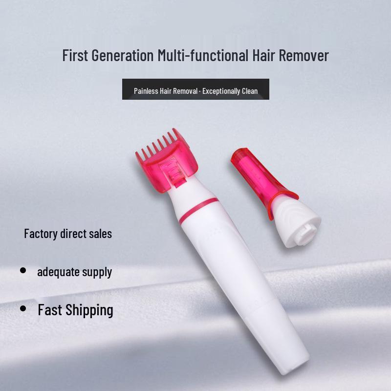 Electric Lady 5-in-1 Hair Remover & Trimmer for Underarm, Private Parts, and Eyebrows Battery-Powered
Electric Lady 5-in-1 Hair Remover & Trimmer for Underarm, Private Parts, and Eyebrows Battery-Powered