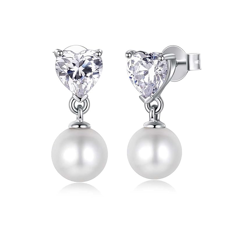 FANCIME natural freshwater pearls earrings ladies pearl genuine pearls 6mm heart motif zirconia silver S925 ceremonial occasions Christmas birthday
FANCIME natural freshwater pearls earrings ladies pearl genuine pearls 6mm heart motif zirconia silver S925 ceremonial occasions Christmas birthday