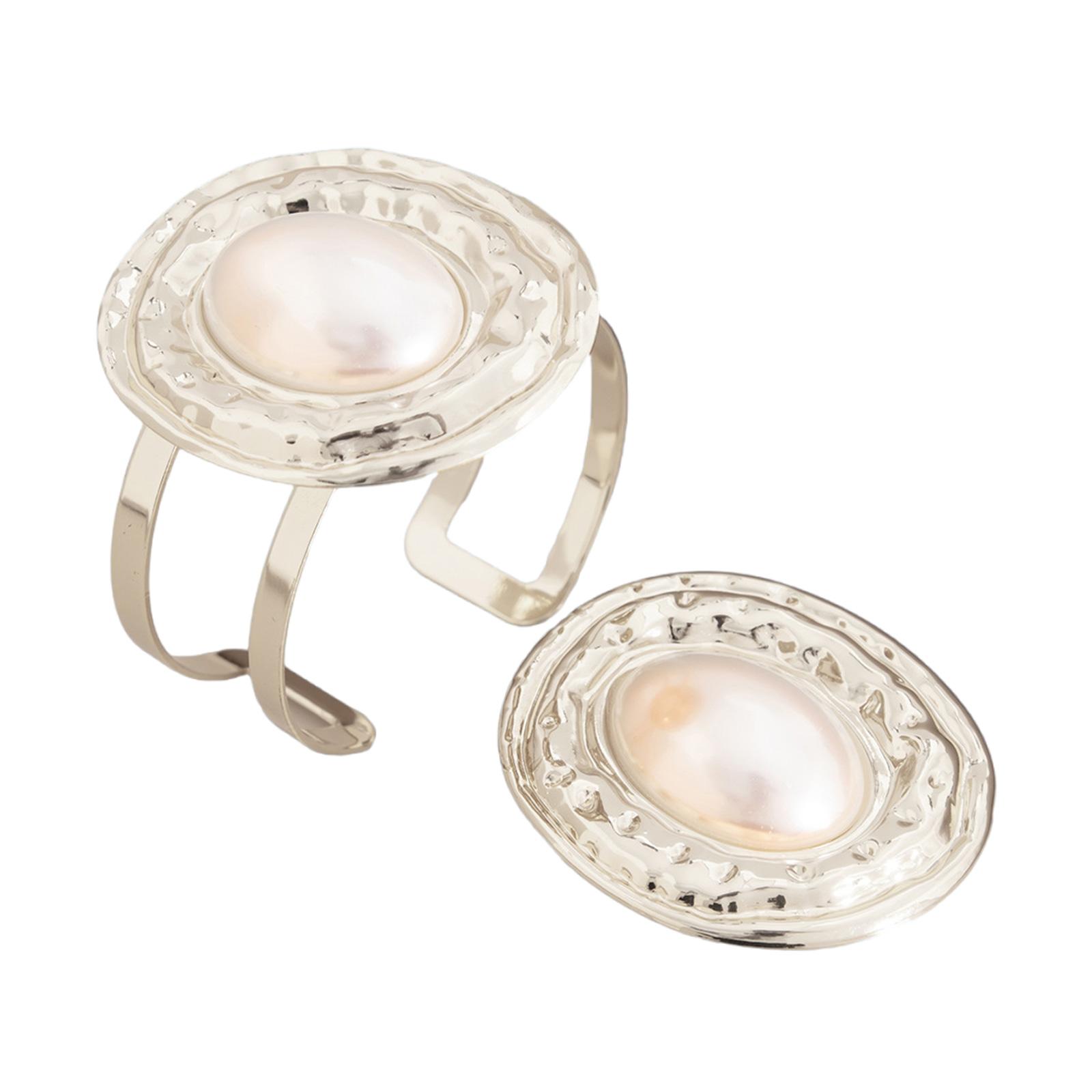 Elegant Oval Bracelet and Ring Set Exaggerated Jewelry Fashionable Women Accessories for Daily Wear Or Evening Parties різнокольоровий
Elegant Oval Bracelet and Ring Set Exaggerated Jewelry Fashionable Women Accessories for Daily Wear Or Evening Parties різнокольоровий
