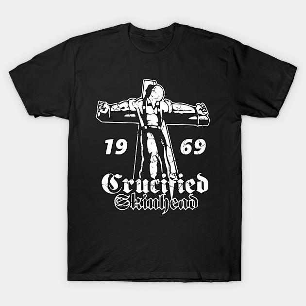 Men Black Print T-shirt Crucified Skinhead 1969 No-Cut Transfer Paper Print Cotton Tshirt S чорний
Men Black Print T-shirt Crucified Skinhead 1969 No-Cut Transfer Paper Print Cotton Tshirt S чорний