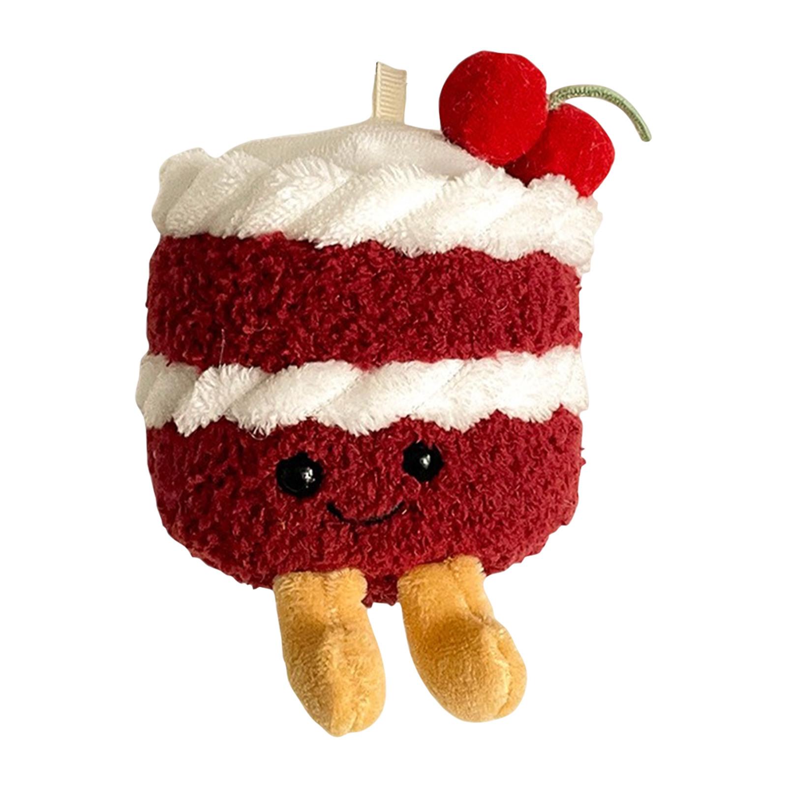 Веселий брелок у вигляді персонажа їжі – Милий колекційний аксесуар, 1 шт., Милий і милий плюшевий кулон у вигляді градієнтного торта One Size червоний
Веселий брелок у вигляді персонажа їжі – Милий колекційний аксесуар, 1 шт., Милий і милий плюшевий кулон у вигляді градієнтного торта One Size червоний