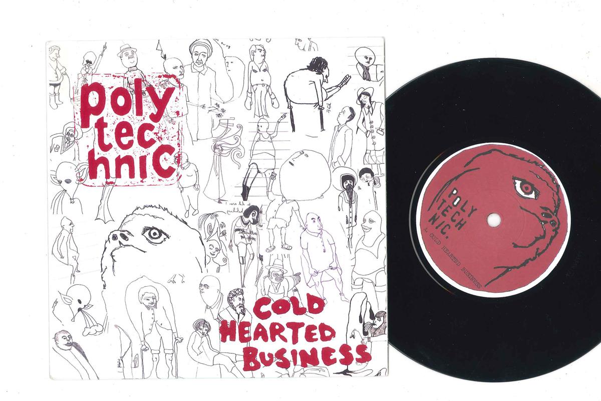 7inch Record POLYTECHNIC - Cold Hearted Business / Penguin SHPR7002 SHATTERPROOF 2007 UK Rock Used
7inch Record POLYTECHNIC - Cold Hearted Business / Penguin SHPR7002 SHATTERPROOF 2007 UK Rock Used
