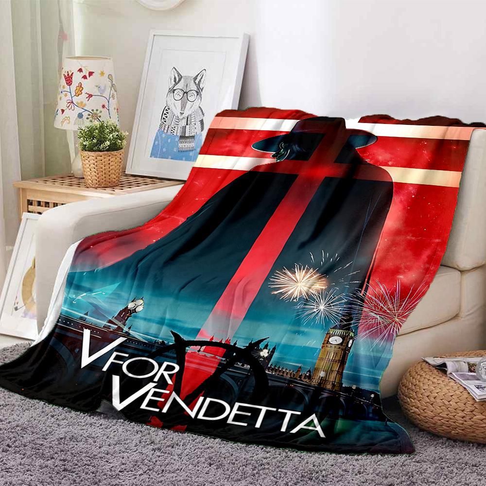 1pc V for Vendetta Flannel Throw Blanket - HD Printed Lightweight Soft Warm All-Season Blanket for Sofa, Bed, Travel, Camping 094 130cmx150cm
1pc V for Vendetta Flannel Throw Blanket - HD Printed Lightweight Soft Warm All-Season Blanket for Sofa, Bed, Travel, Camping 094 130cmx150cm