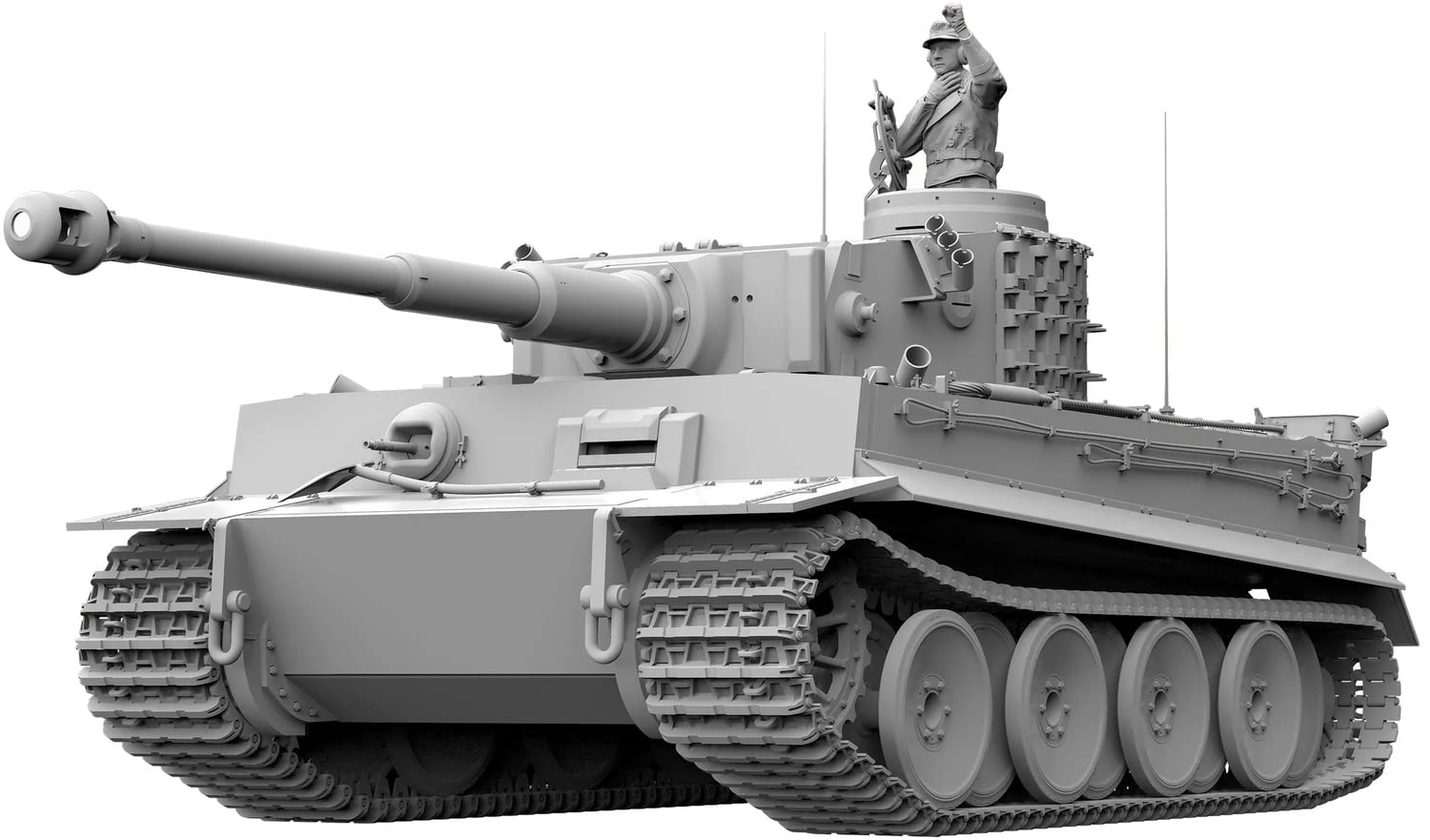 Пластиковая модель немецкого армейского танка TAKOM Tiger 1 раннего типа 1/16 TKOAHHQ-003
Пластиковая модель немецкого армейского танка TAKOM Tiger 1 раннего типа 1/16 TKOAHHQ-003