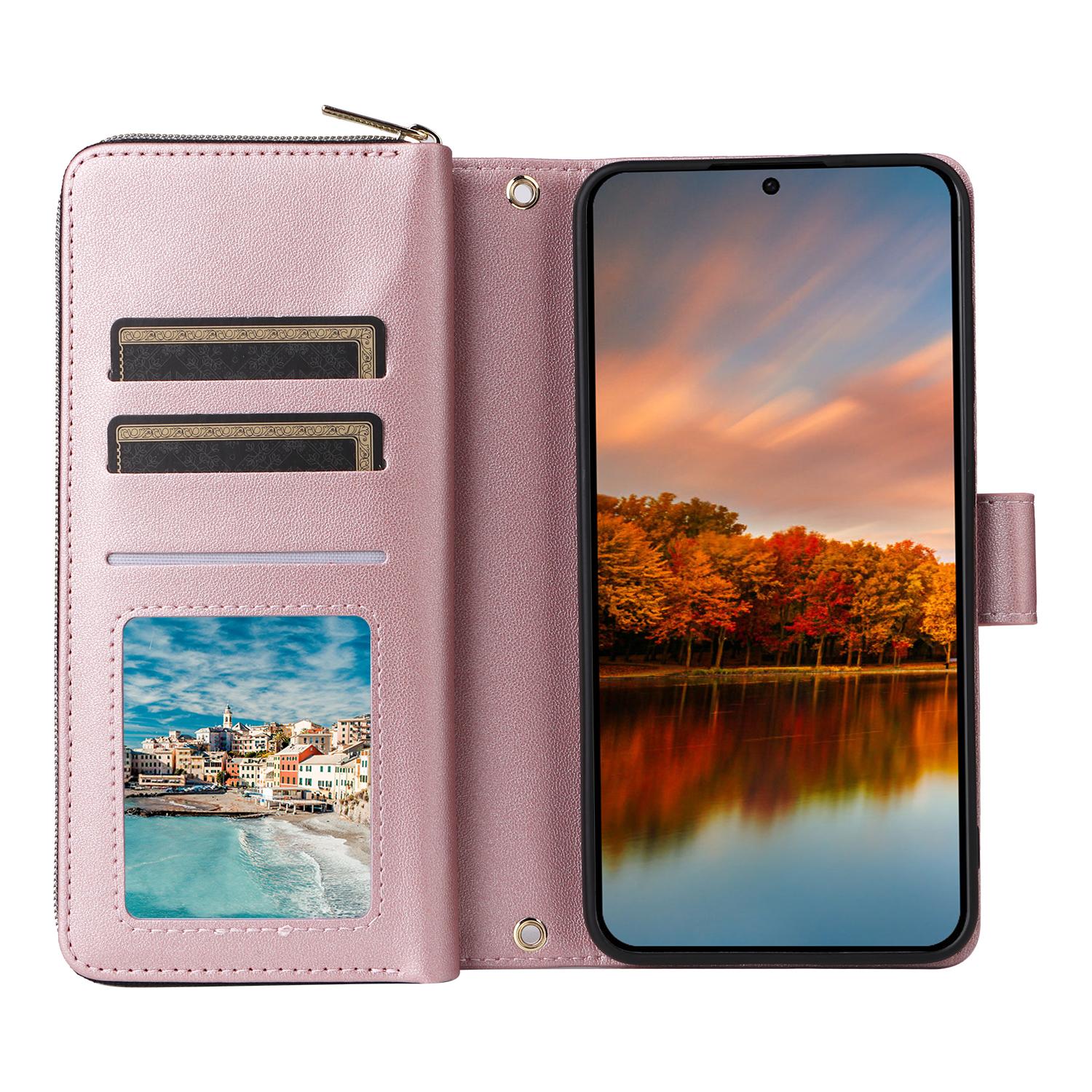 R20 For Samsung Galaxy S24 FE Case Zipper Pocket PU Leather Cover with 9 Card Slots Brown
R20 For Samsung Galaxy S24 FE Case Zipper Pocket PU Leather Cover with 9 Card Slots Brown