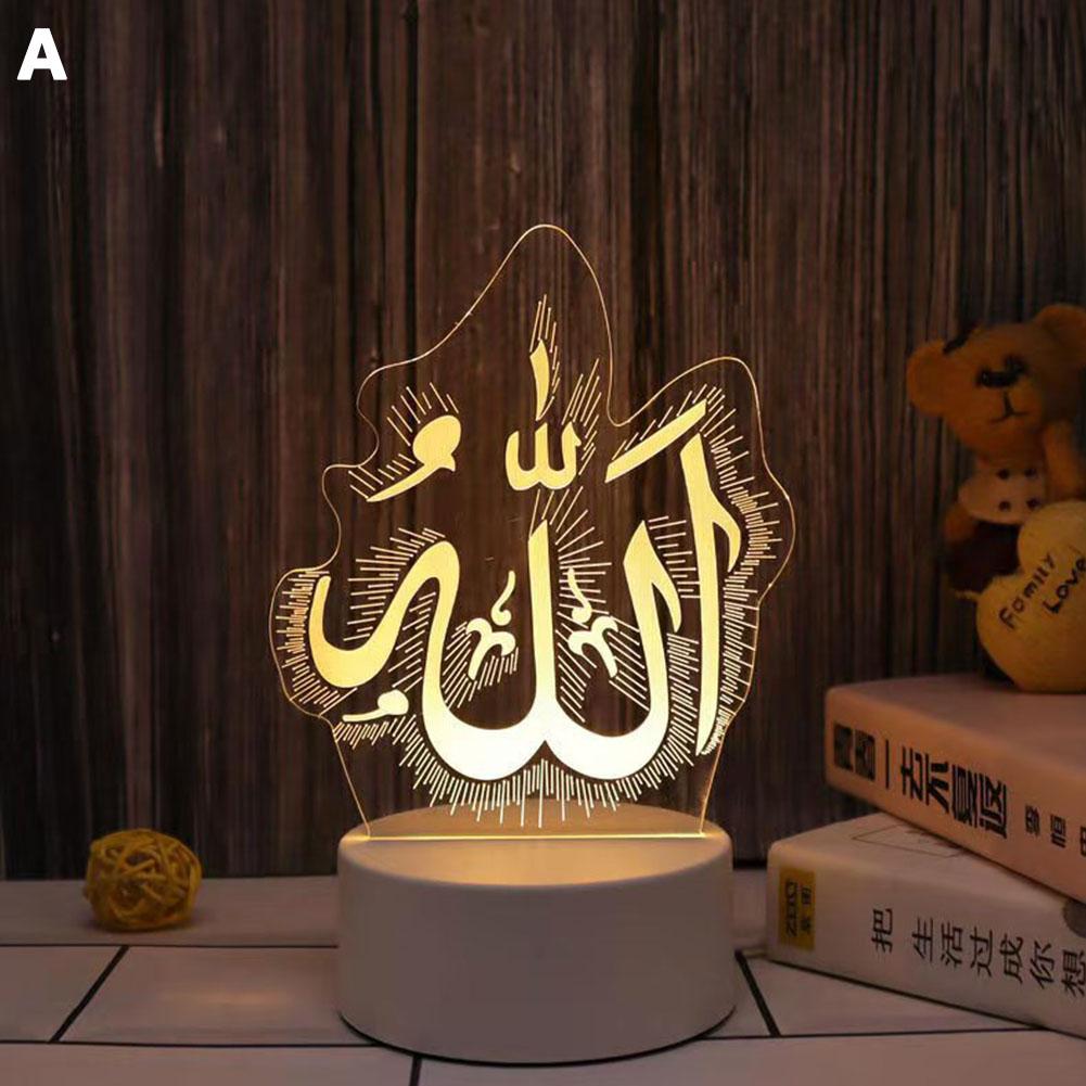 EID Mubarak Acrylic LED Ornament Night Light Ramadan Kareem Decoration Home 2026 Islamic Muslim Festival Party Gifts
EID Mubarak Acrylic LED Ornament Night Light Ramadan Kareem Decoration Home 2026 Islamic Muslim Festival Party Gifts
