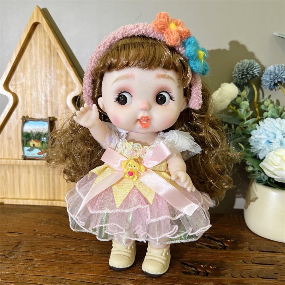 Dolly Girls Doll with Clothes Girl Dress Up Toys Beautiful 28cm Dress Doll Girl Gift style 5
Dolly Girls Doll with Clothes Girl Dress Up Toys Beautiful 28cm Dress Doll Girl Gift style 5