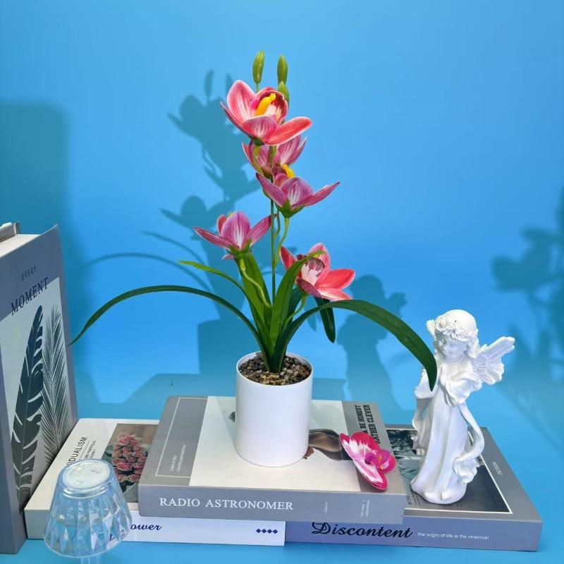 Five-flower Huilan Rain Flower Stone Bonsai for Homestay DecorationSimulated Flower POTS and Small Green Plant Ornaments червоний
Five-flower Huilan Rain Flower Stone Bonsai for Homestay DecorationSimulated Flower POTS and Small Green Plant Ornaments червоний