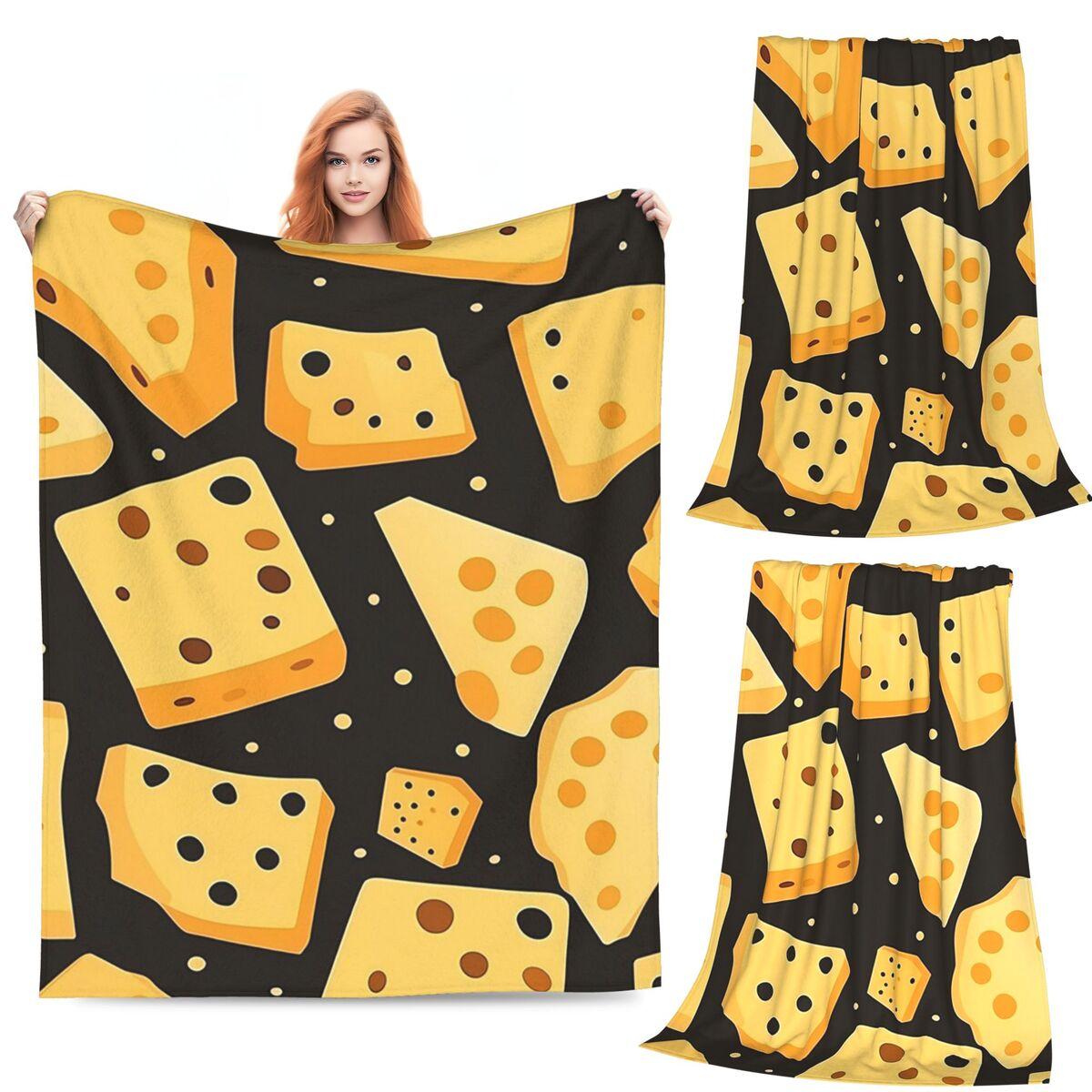 A Delectable Cheese Block Blanket Soft Warm Flannel Throw Blanket Bedspread for Bed Living room Picnic Travel Home Sofa 80x120cm
A Delectable Cheese Block Blanket Soft Warm Flannel Throw Blanket Bedspread for Bed Living room Picnic Travel Home Sofa 80x120cm