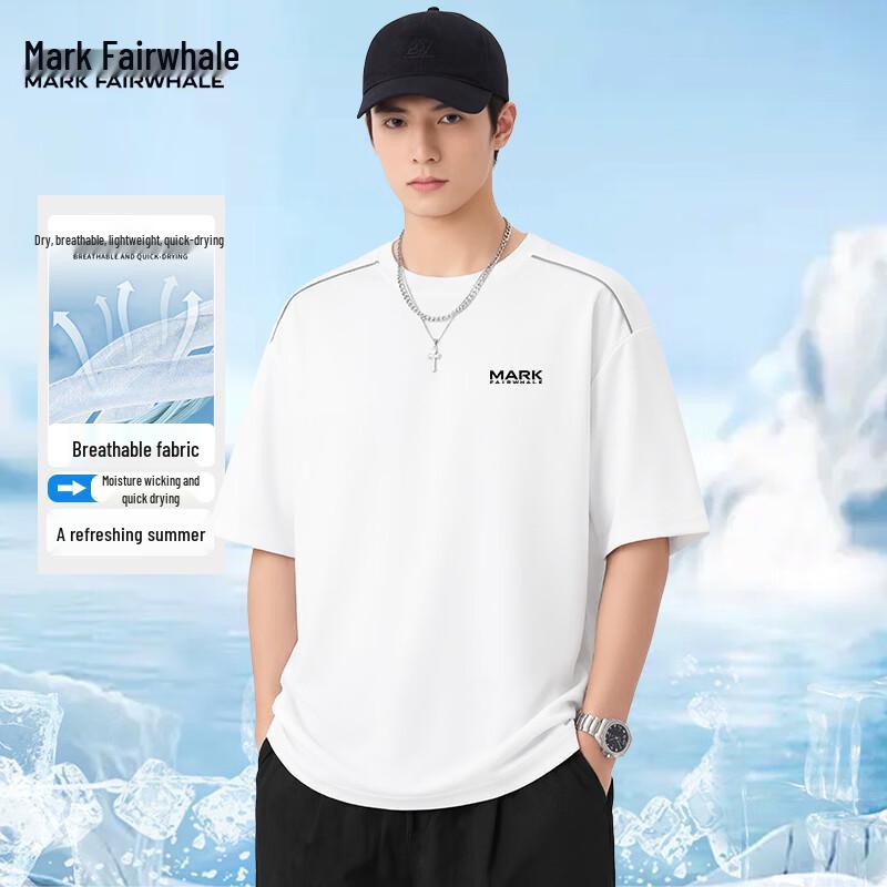 Mark Fairwhale Men s Casual Quick-Dry Short Sleeve T-Shirt L
Mark Fairwhale Men s Casual Quick-Dry Short Sleeve T-Shirt L