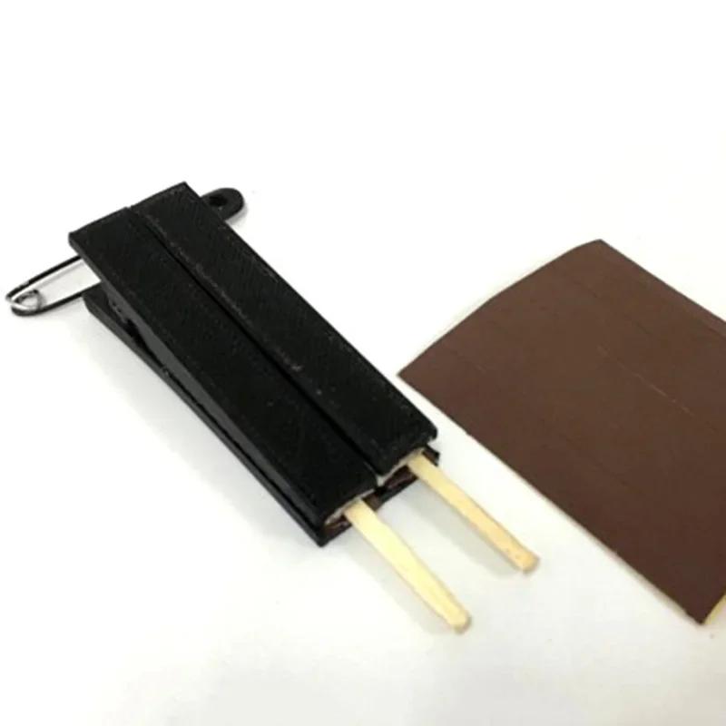 Magic Lit Match Producer – Multi-Fire Production Gimmick (Two/Three Times) Close Up Illusions Magician Props Magia Tricks
Magic Lit Match Producer – Multi-Fire Production Gimmick (Two/Three Times) Close Up Illusions Magician Props Magia Tricks