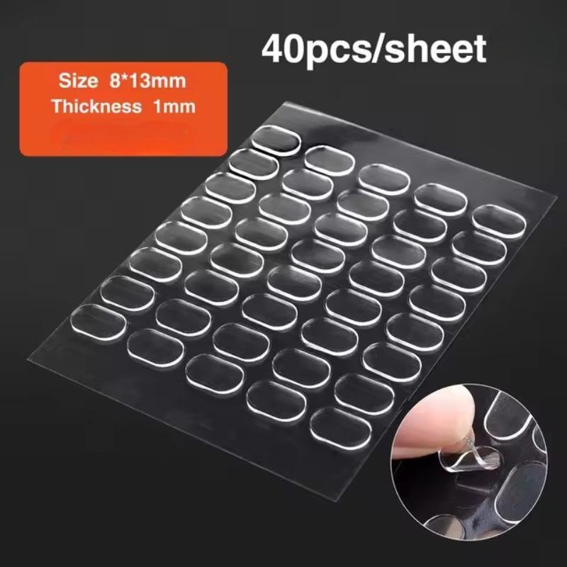 Nano Double Sided Adhesive Tape, Reusable Transparent Waterproof Multifunctional Sticky Tape for Home Office Festival Decoration & Daily Fixing 40PCS-(1 Sheets) прозрачный
Nano Double Sided Adhesive Tape, Reusable Transparent Waterproof Multifunctional Sticky Tape for Home Office Festival Decoration & Daily Fixing 40PCS-(1 Sheets) прозрачный
