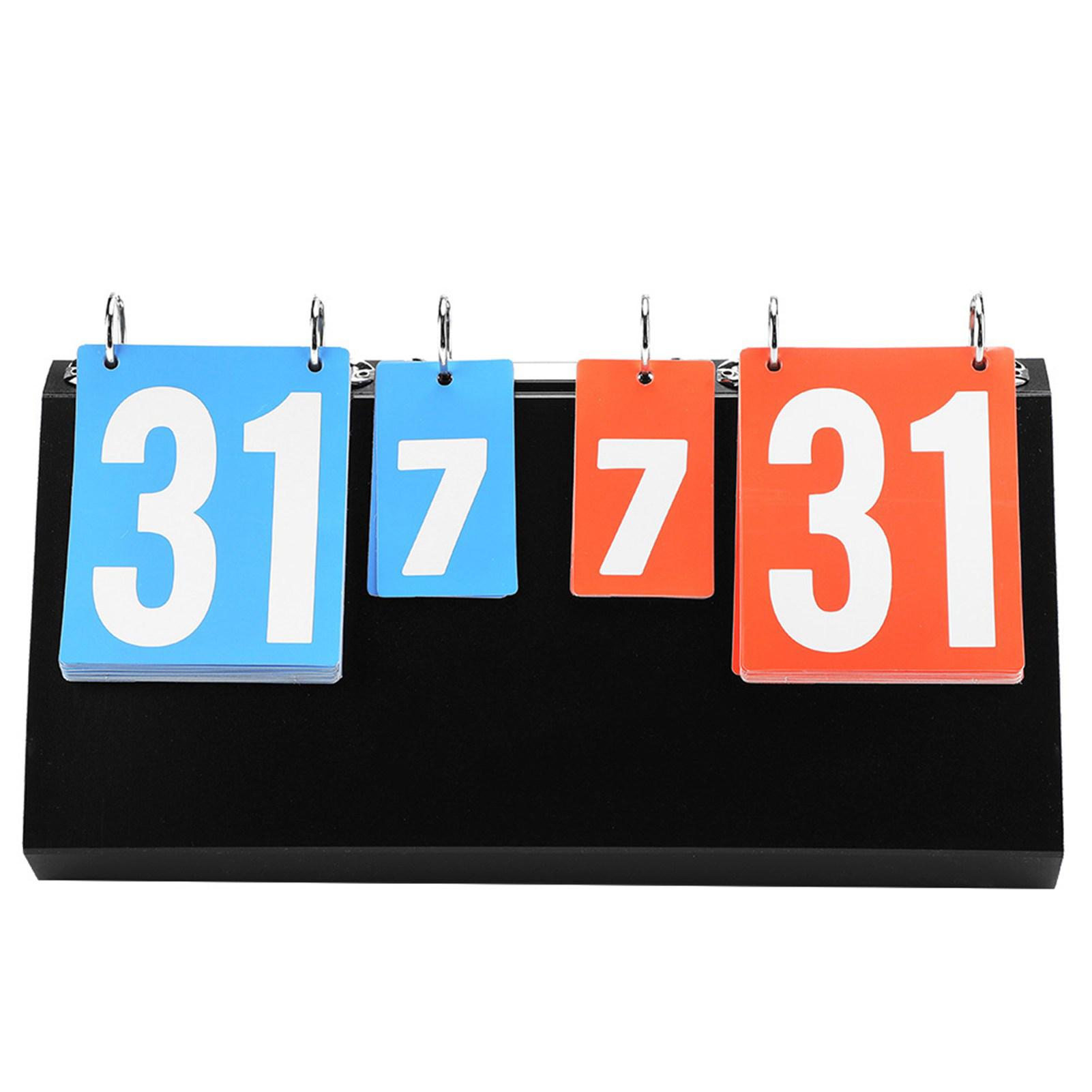 4 Digit Sports Competition Score Board Scoreboard for Table Tennis Basketball Badminton
4 Digit Sports Competition Score Board Scoreboard for Table Tennis Basketball Badminton