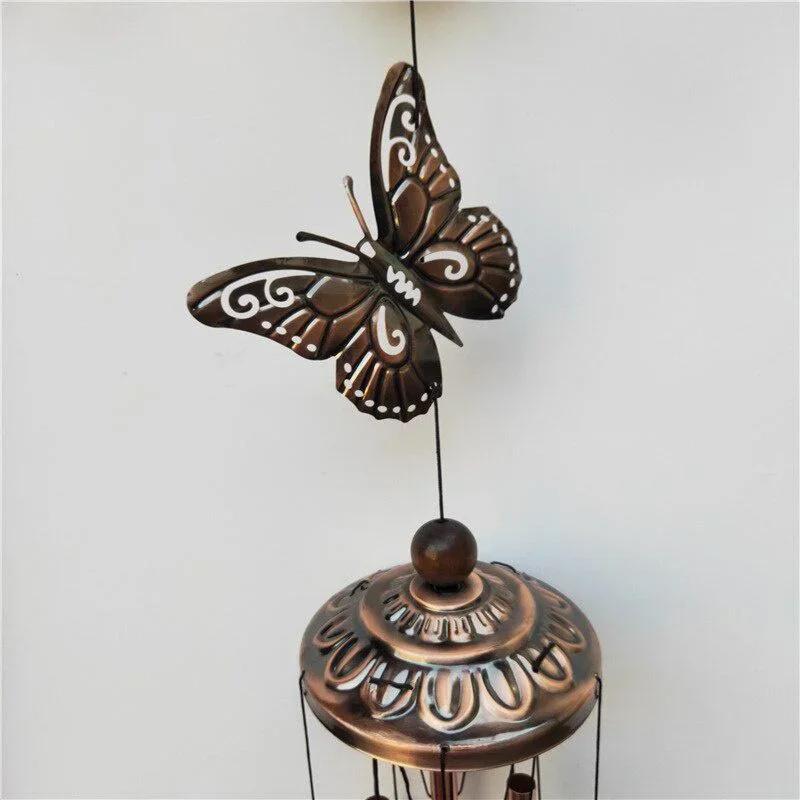 Retro Antique Wind Chimes Wall Hanging Crafts Outdoor Butterfly Courtyard Garden Pipe Bells Copper Home Decoration Room Decor birds
Retro Antique Wind Chimes Wall Hanging Crafts Outdoor Butterfly Courtyard Garden Pipe Bells Copper Home Decoration Room Decor birds