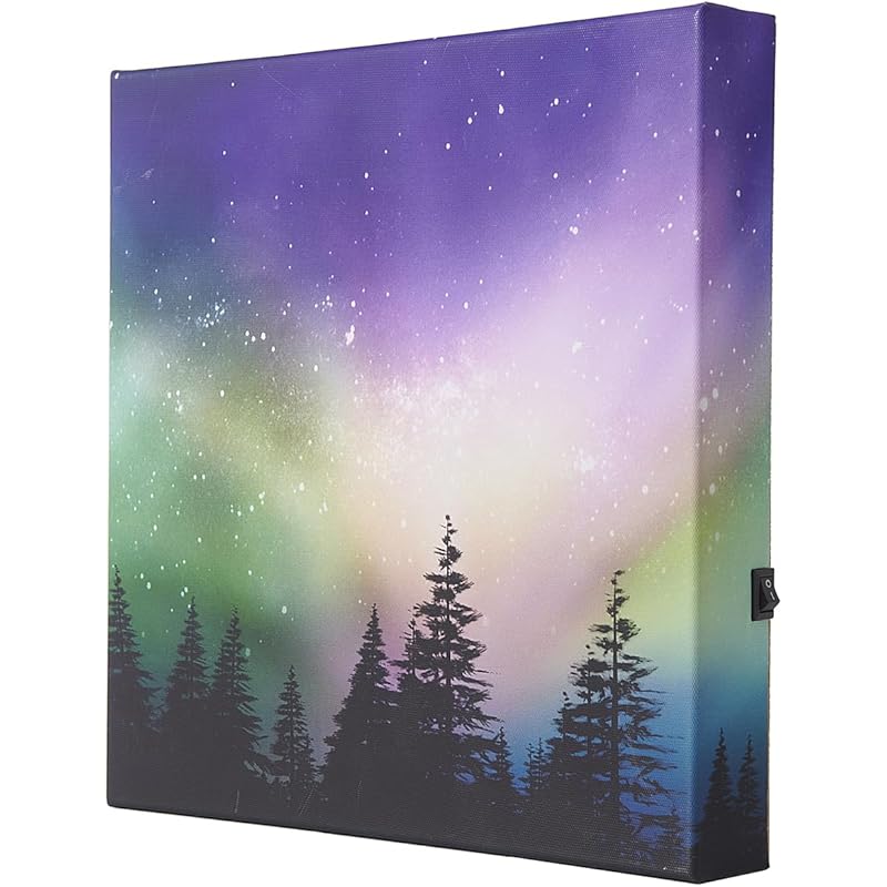 canvas art LED shine wall hanging art panel interior Healing Fashionable living study bedroom wall decoration aurora W26×D4×H25cm
canvas art LED shine wall hanging art panel interior Healing Fashionable living study bedroom wall decoration aurora W26×D4×H25cm