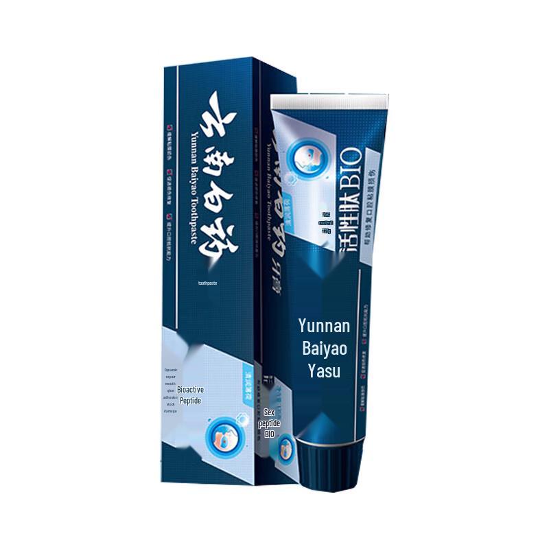 Yunnan Baiyao Active Peptide Toothpaste
Yunnan Baiyao Active Peptide Toothpaste